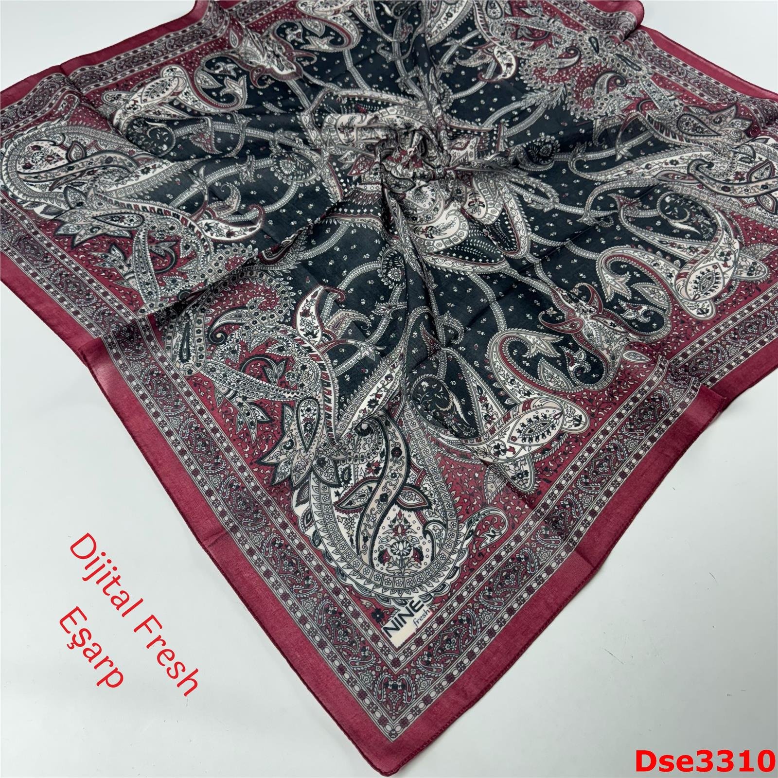 P-052 Dijital Fresh Eşarp