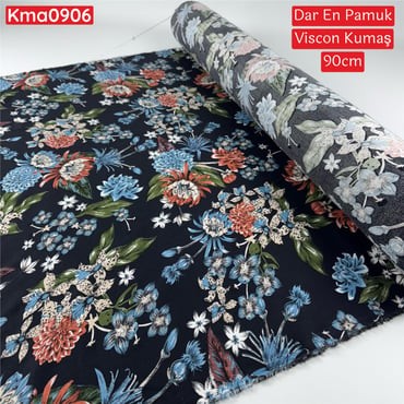ZO-143 Dar En Pamuk Viscon Kumaş 90cm