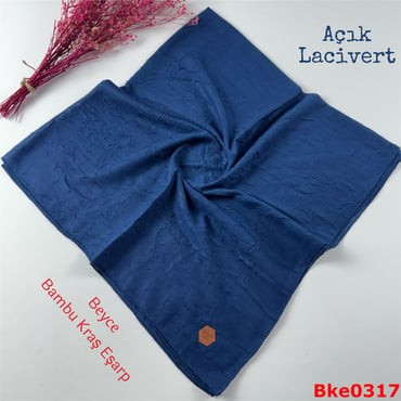 T-089 Beyce Bambu Kraş Eşarp