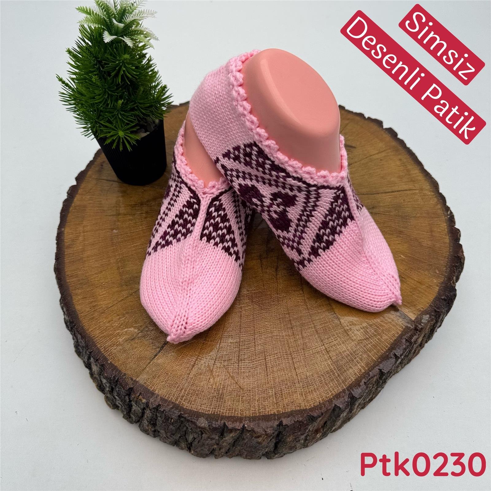 ZV-061 Simsiz Desenli Patik