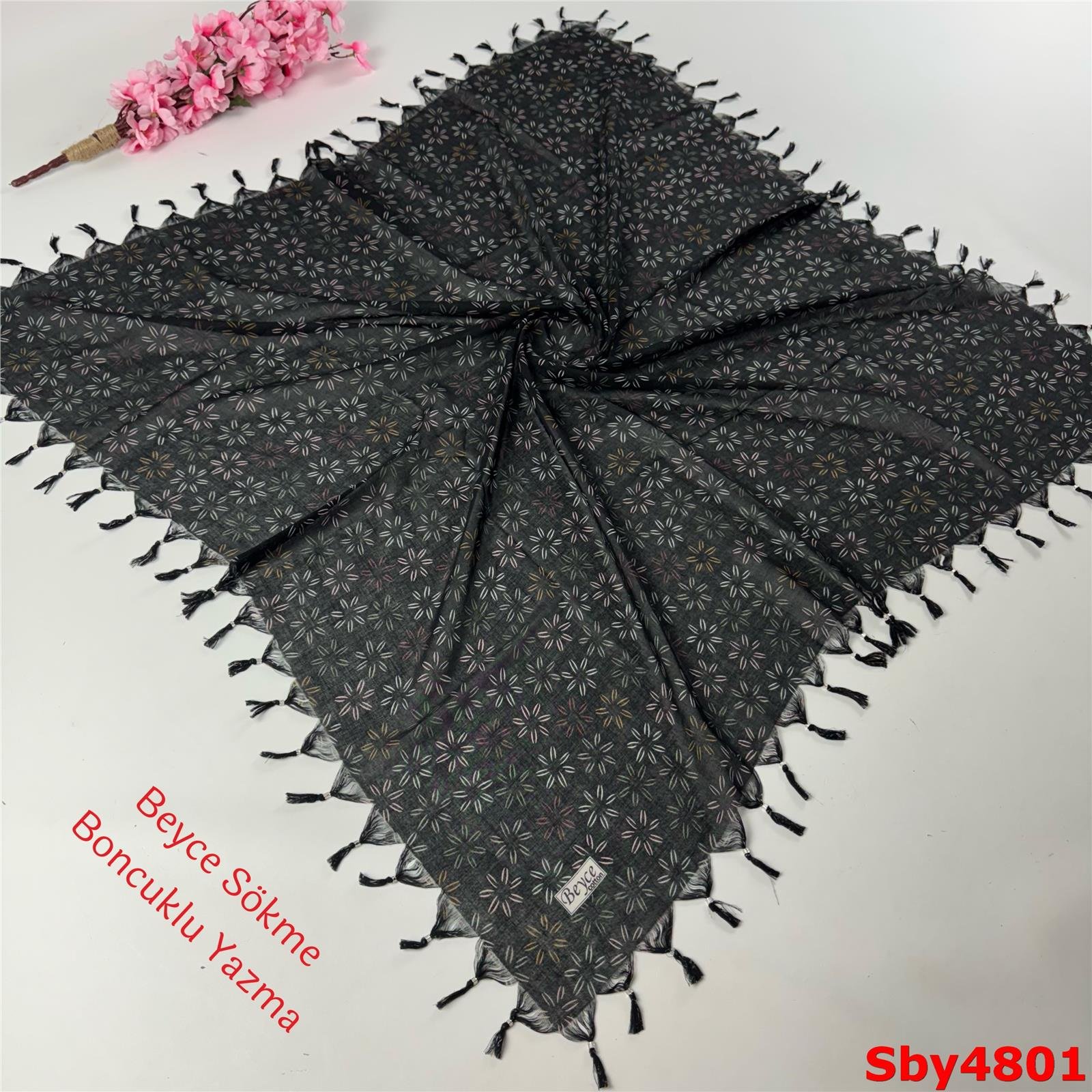 L-046 Beyce Sökme Boncuklu Yazma