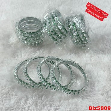 ZD-149 16'lı Plastik Taşlı Çocuk Bilezik
