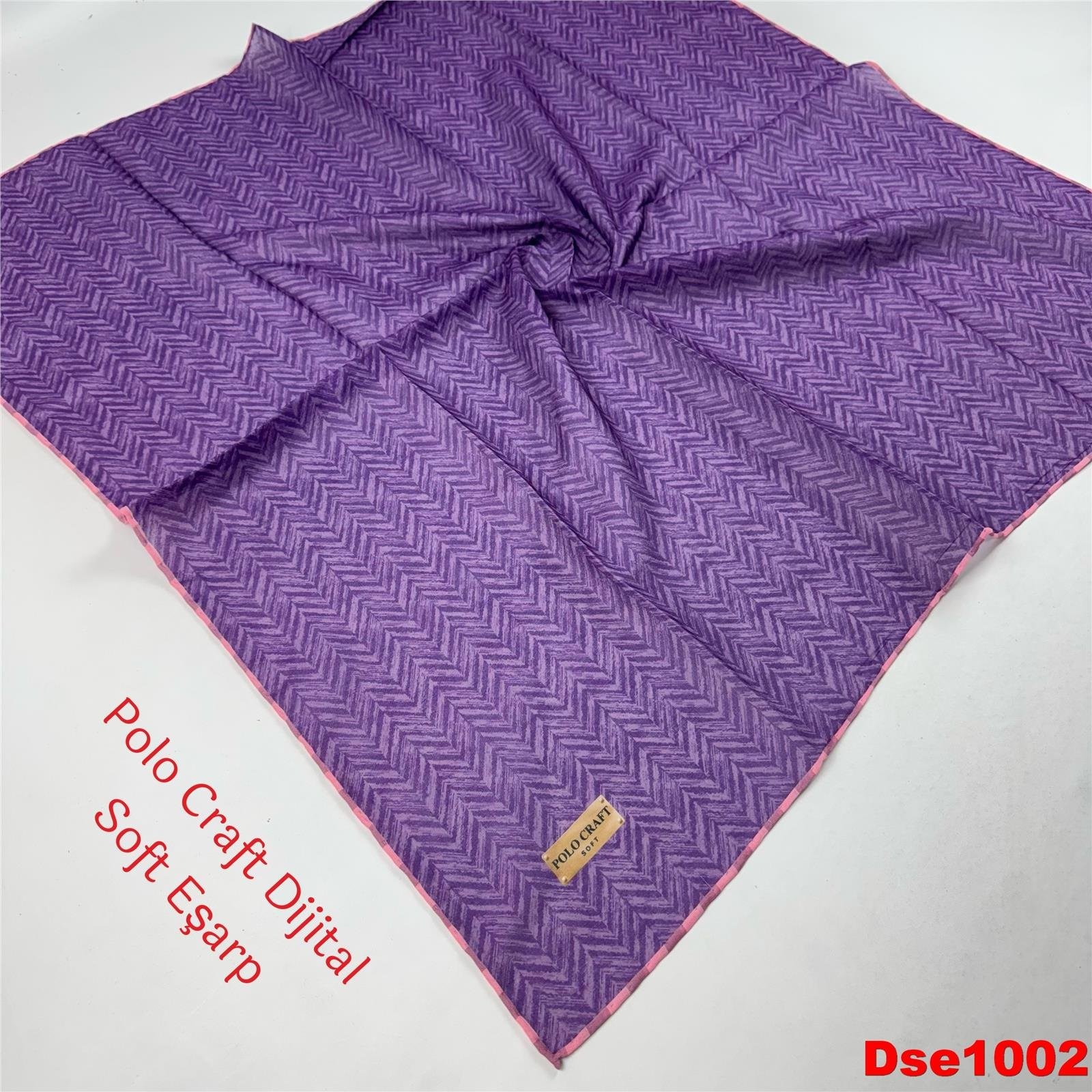 N-008 Polo Craft Dijital Soft Eşarp