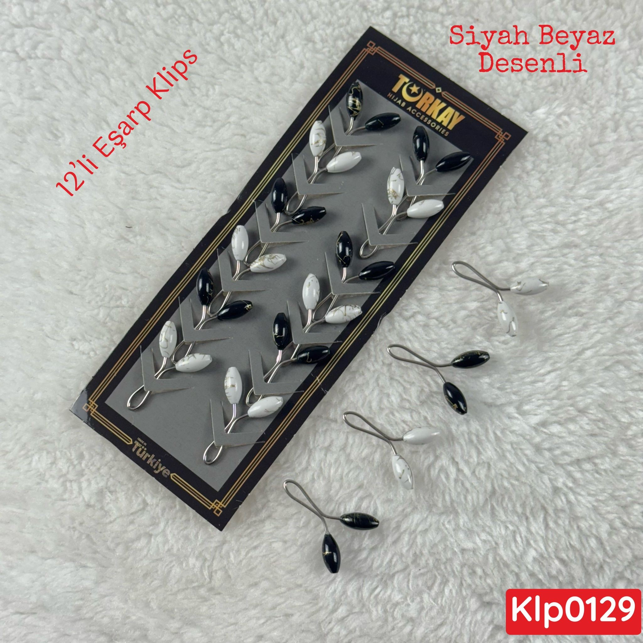 ZD-107 Klips 12 Adet