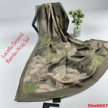 ZC-115 Locella Desenli Bambu Kraş Şal