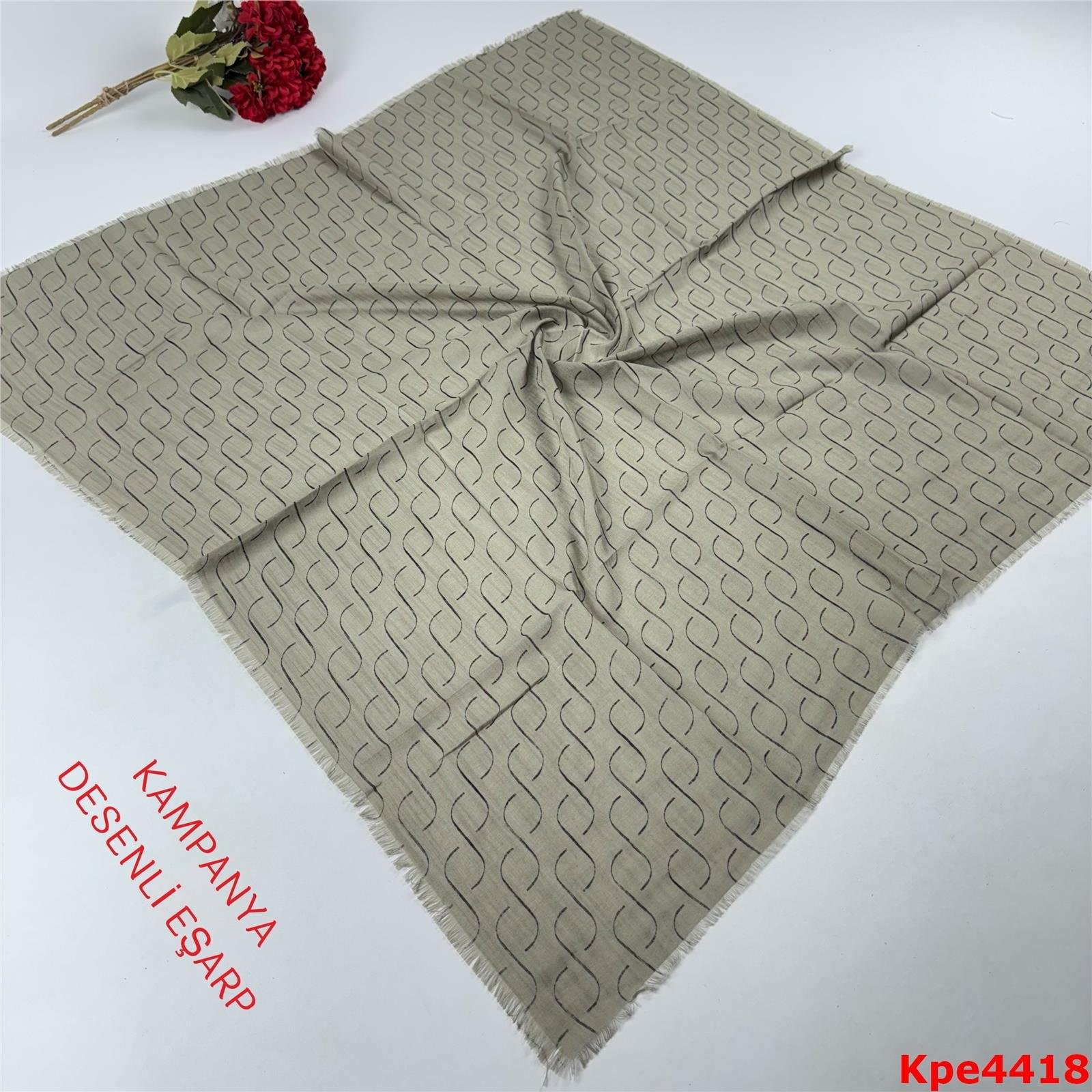 ZK-073 Kampanya Desenli Eşarp