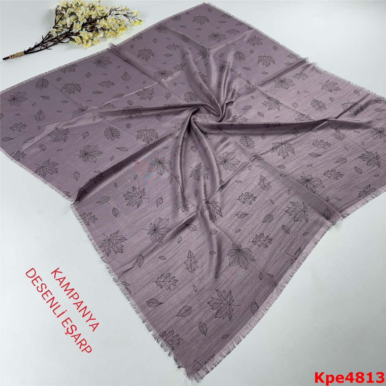ZK-082 Kampanya Desenli Eşarp