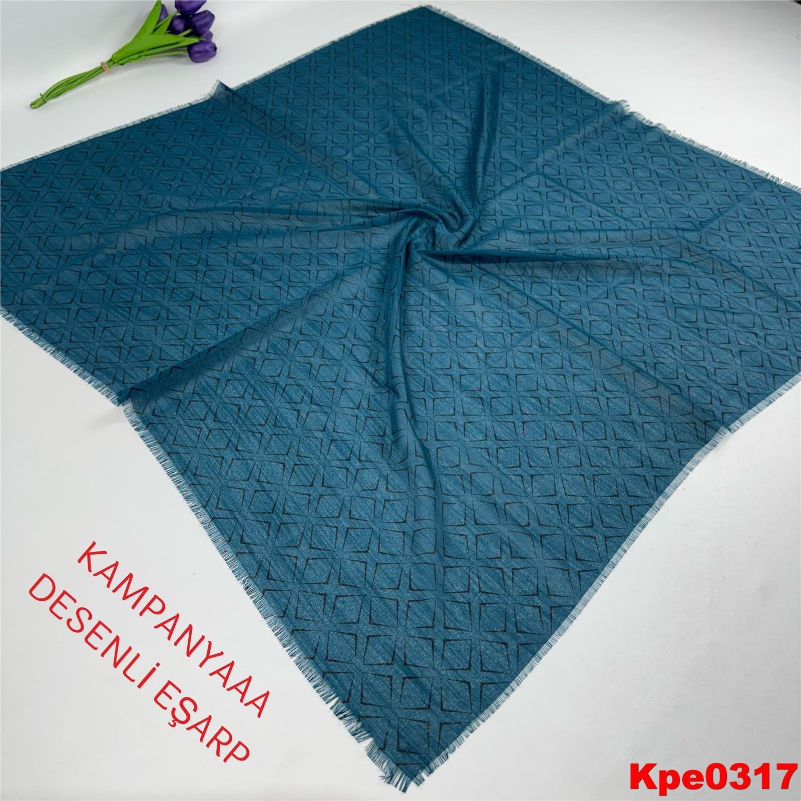 A-0309 Kampanya Desenli Eşarp