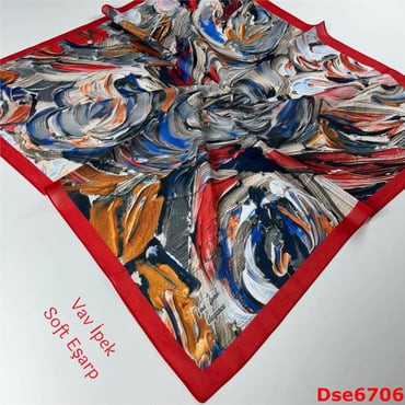 P-047 Vav İpek Soft Eşarp