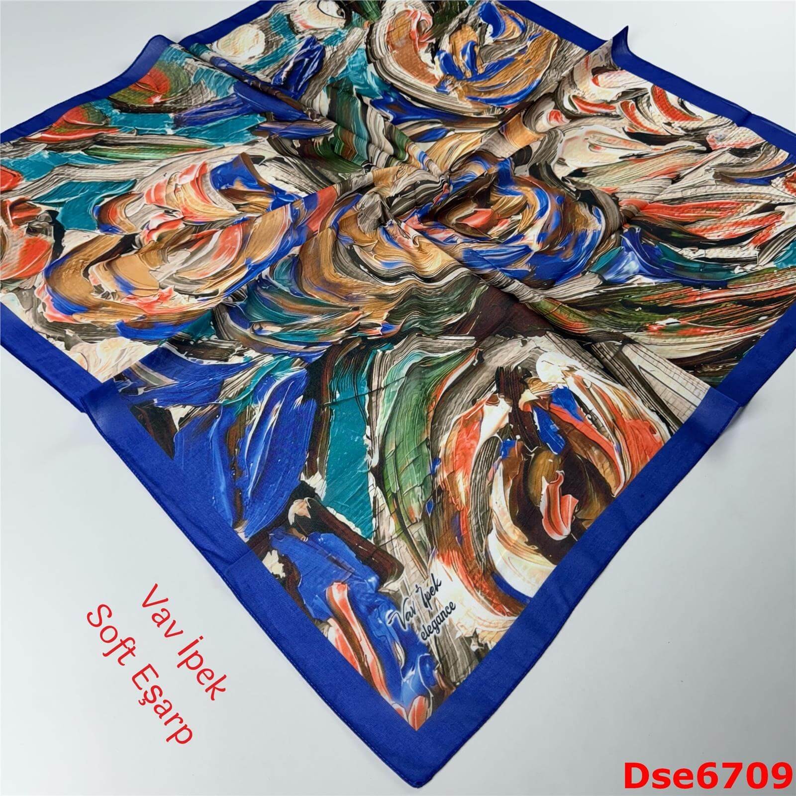 P-066 Vav İpek Soft Eşarp