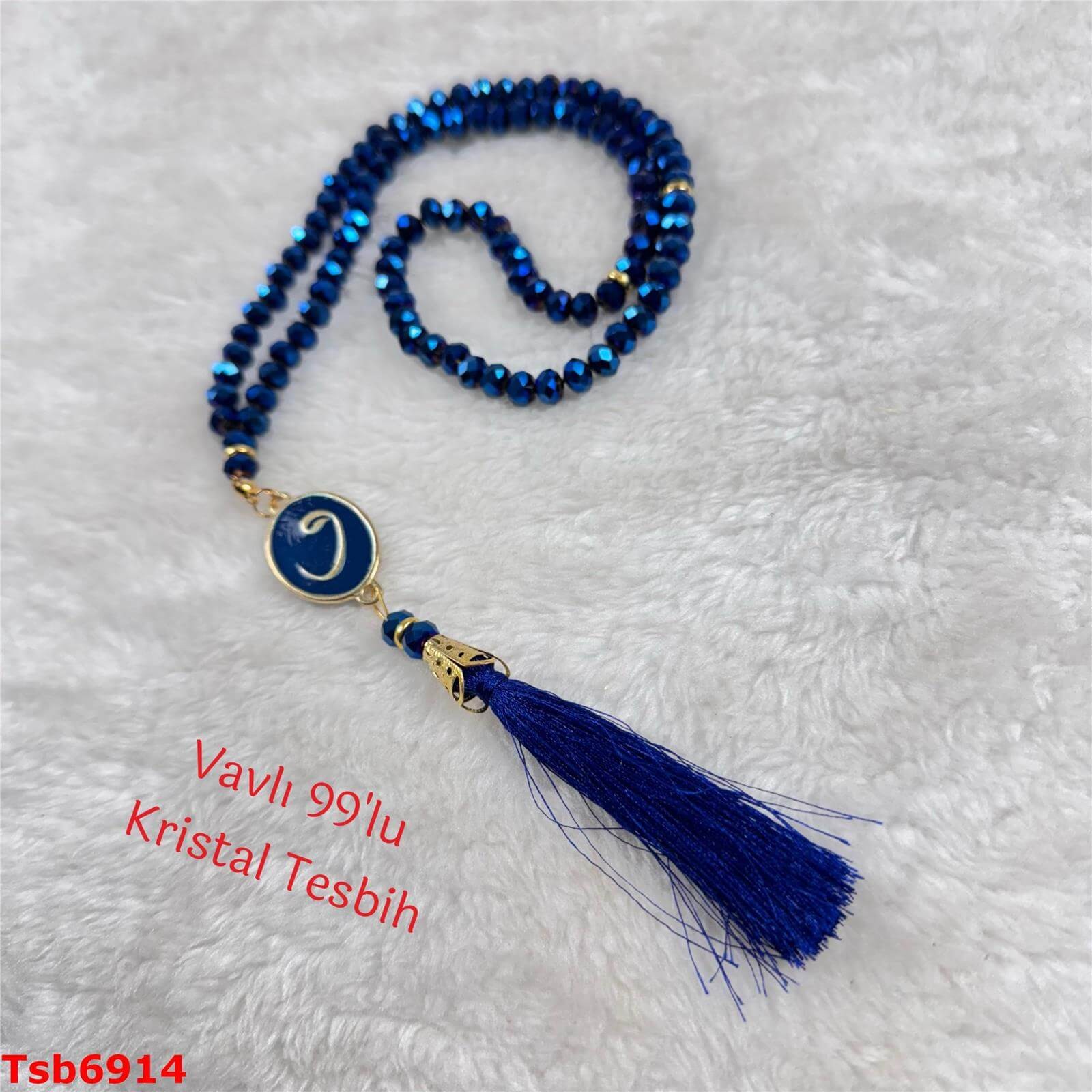 ZZ-124 Vavlı 99lu Kristal Tesbih(8mm)