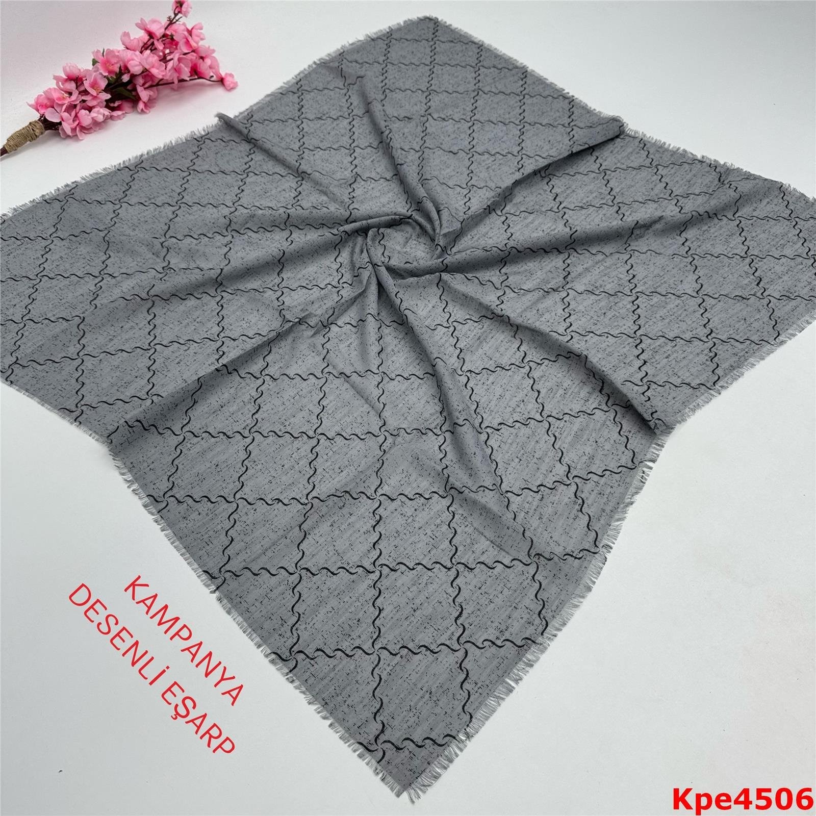 ZH-056 Kampanya Desenli Eşarp