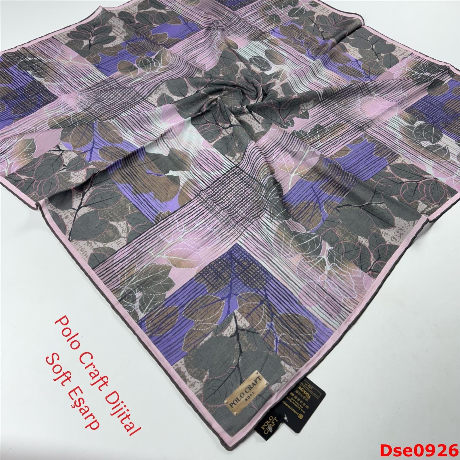 R-098 Polo Craft Dijital Soft Eşarp