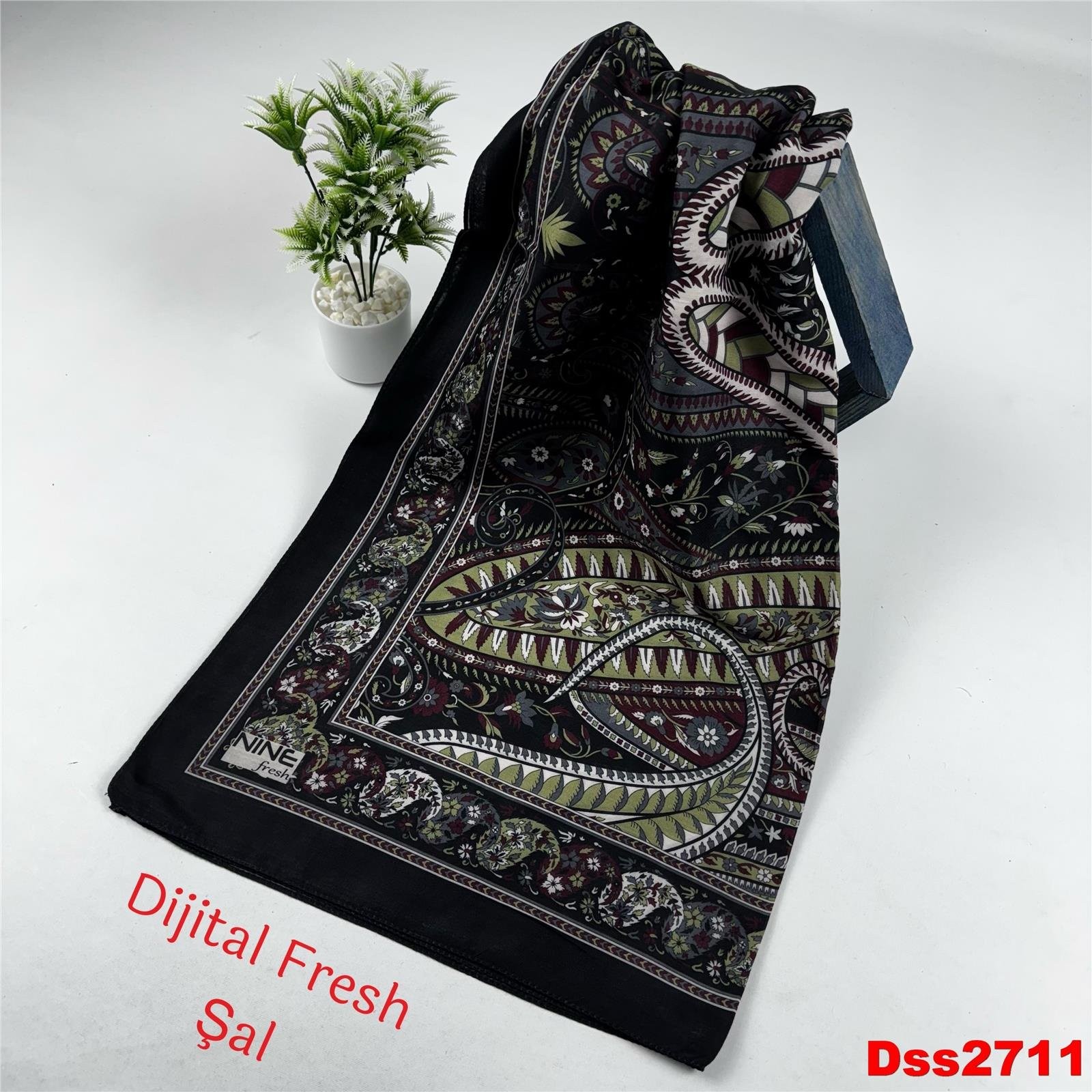 M-053 Dijital Fresh Şal