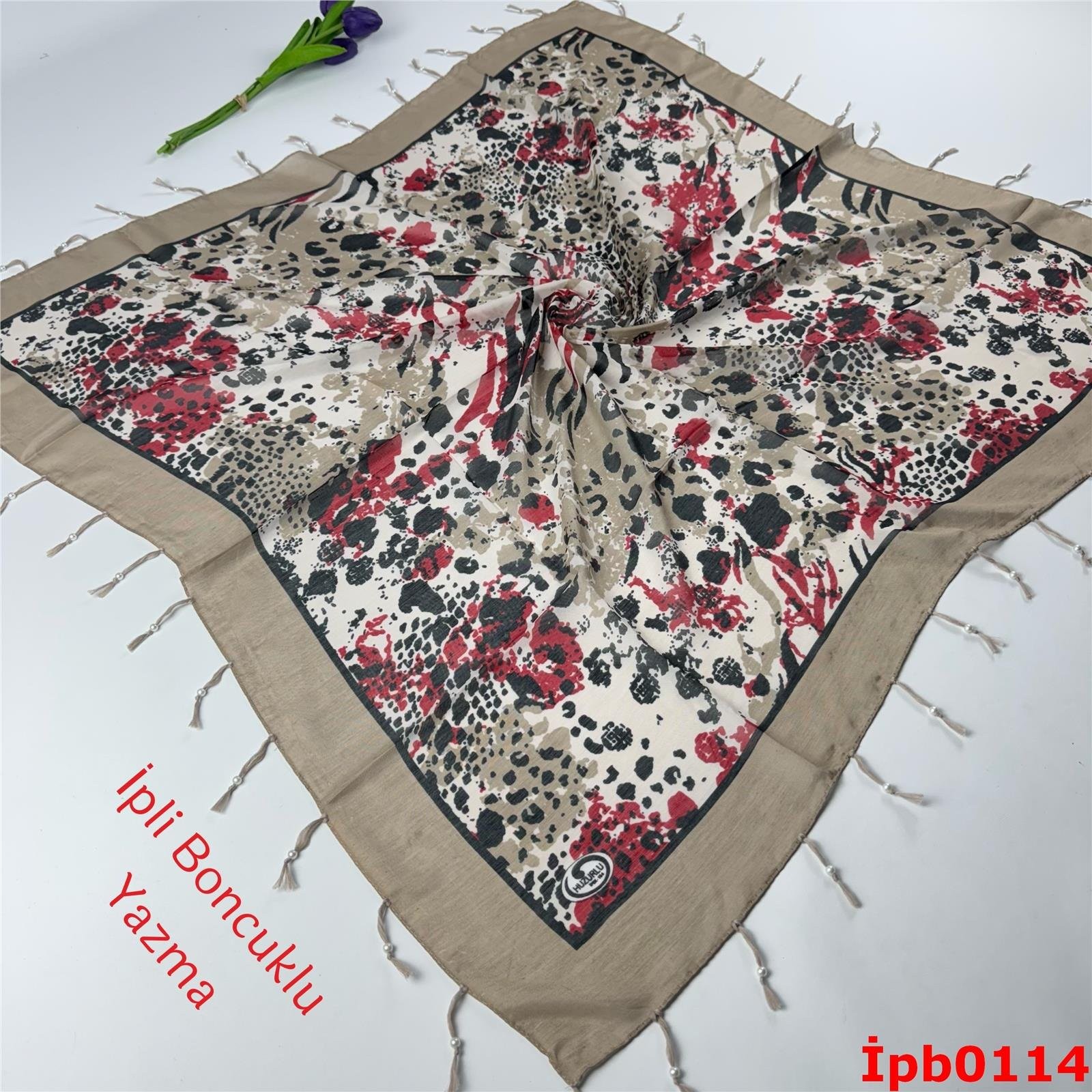 M-222 İpli Boncuklu Yazma