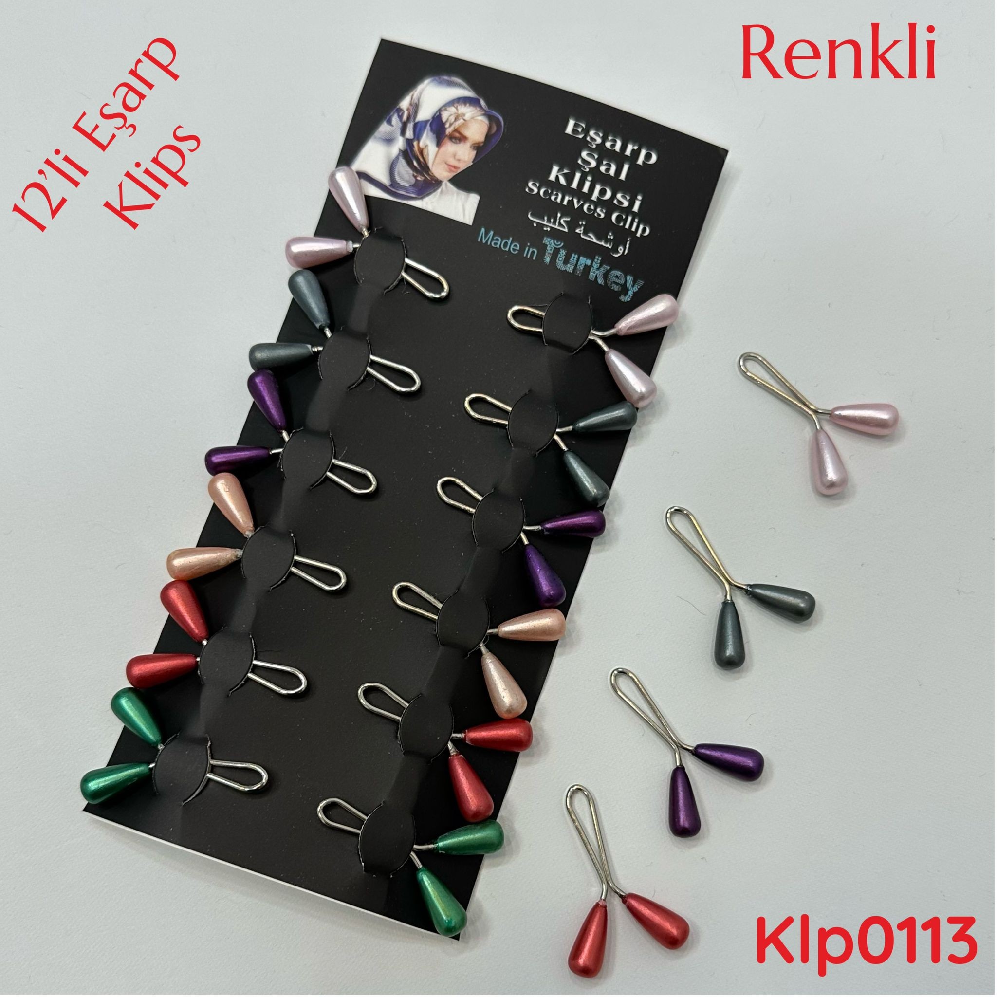 ZD-103 Klips 12 Adet