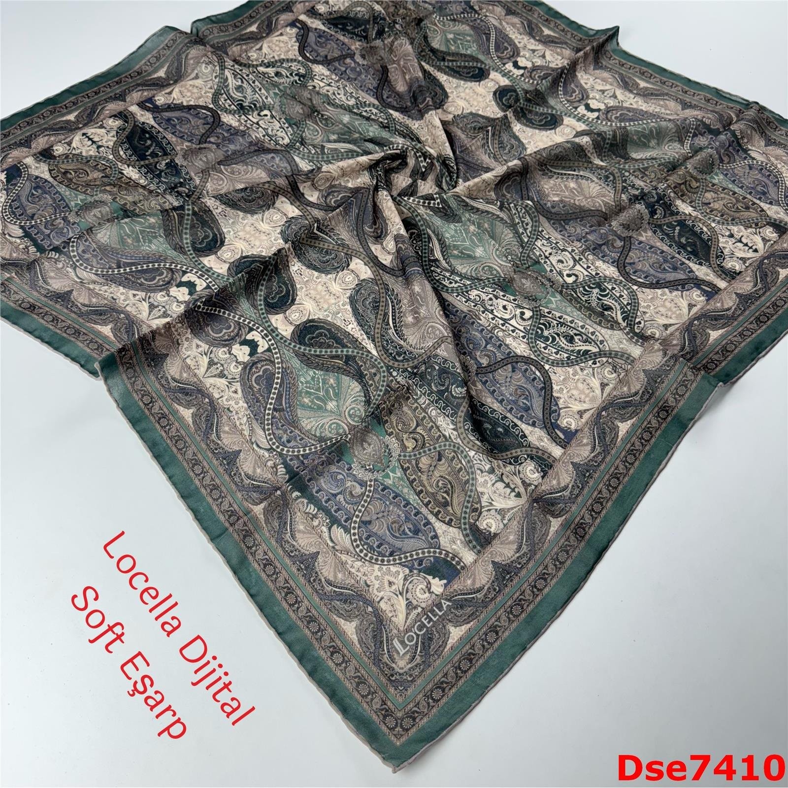 R-107 Locella El Dikişli Soft Eşarp