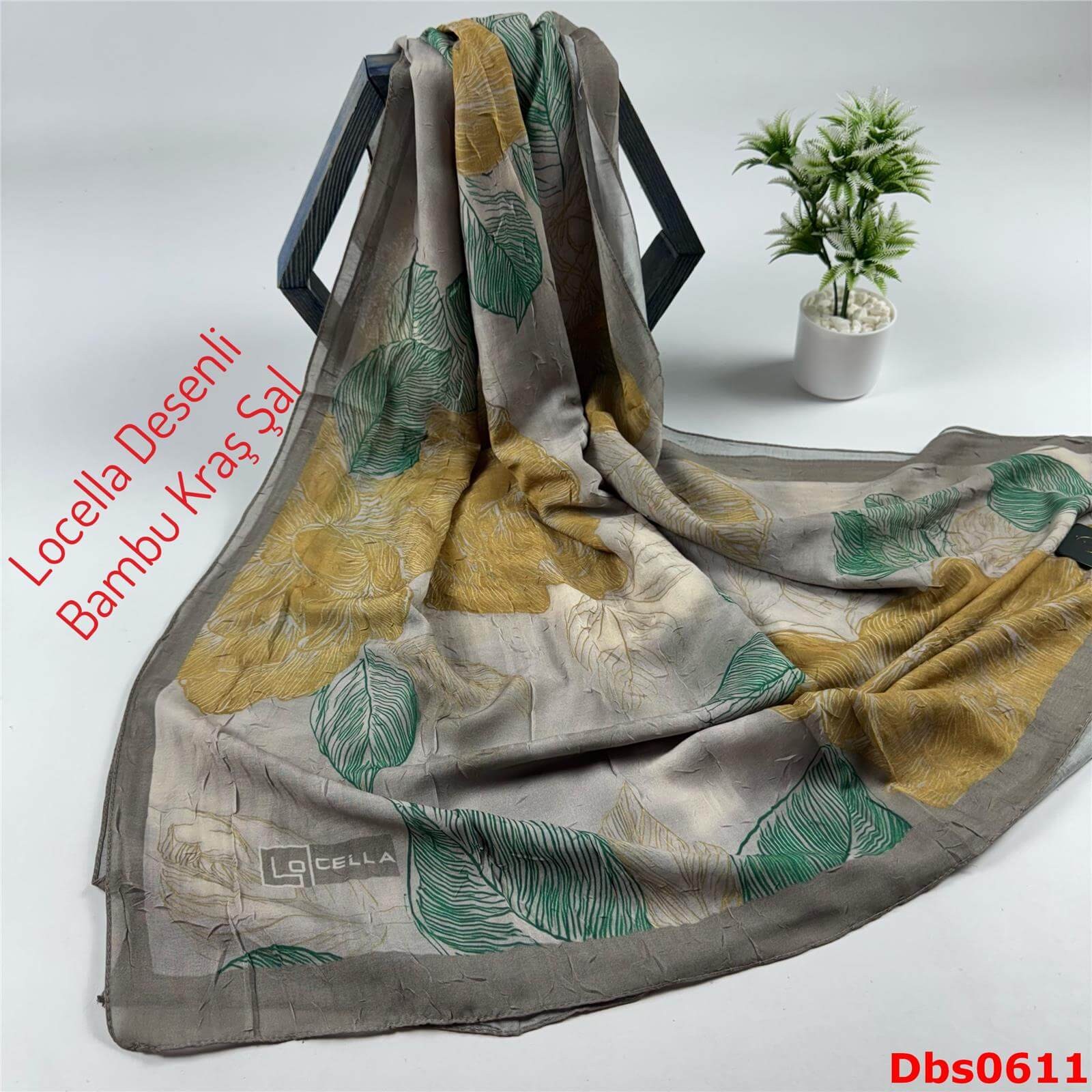 ZC-119 Locella Desenli Bambu Kraş Şal