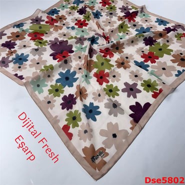 S-095 Dijital Fresh Eşarp