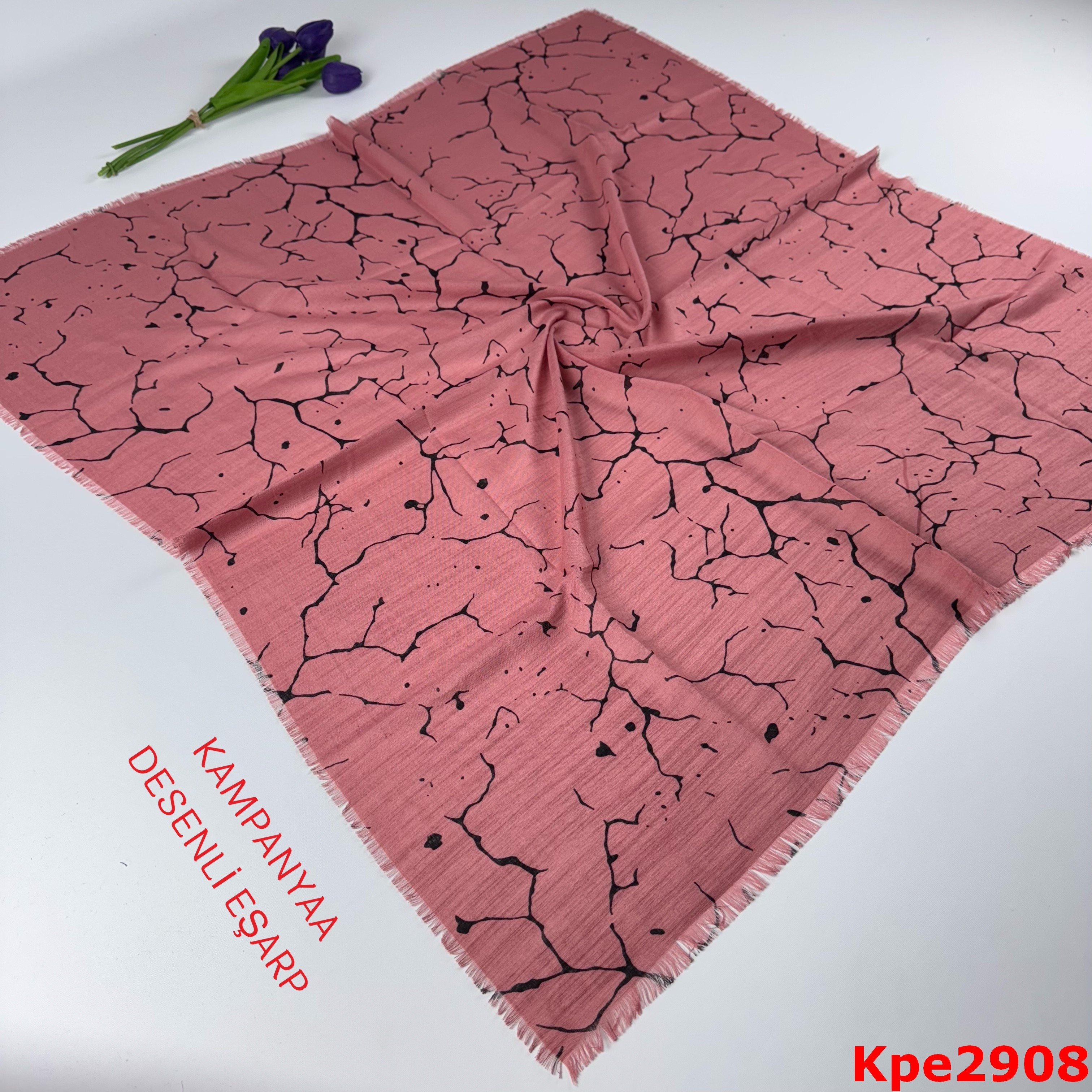 ZK-050 Kampanya Desenli Eşarp
