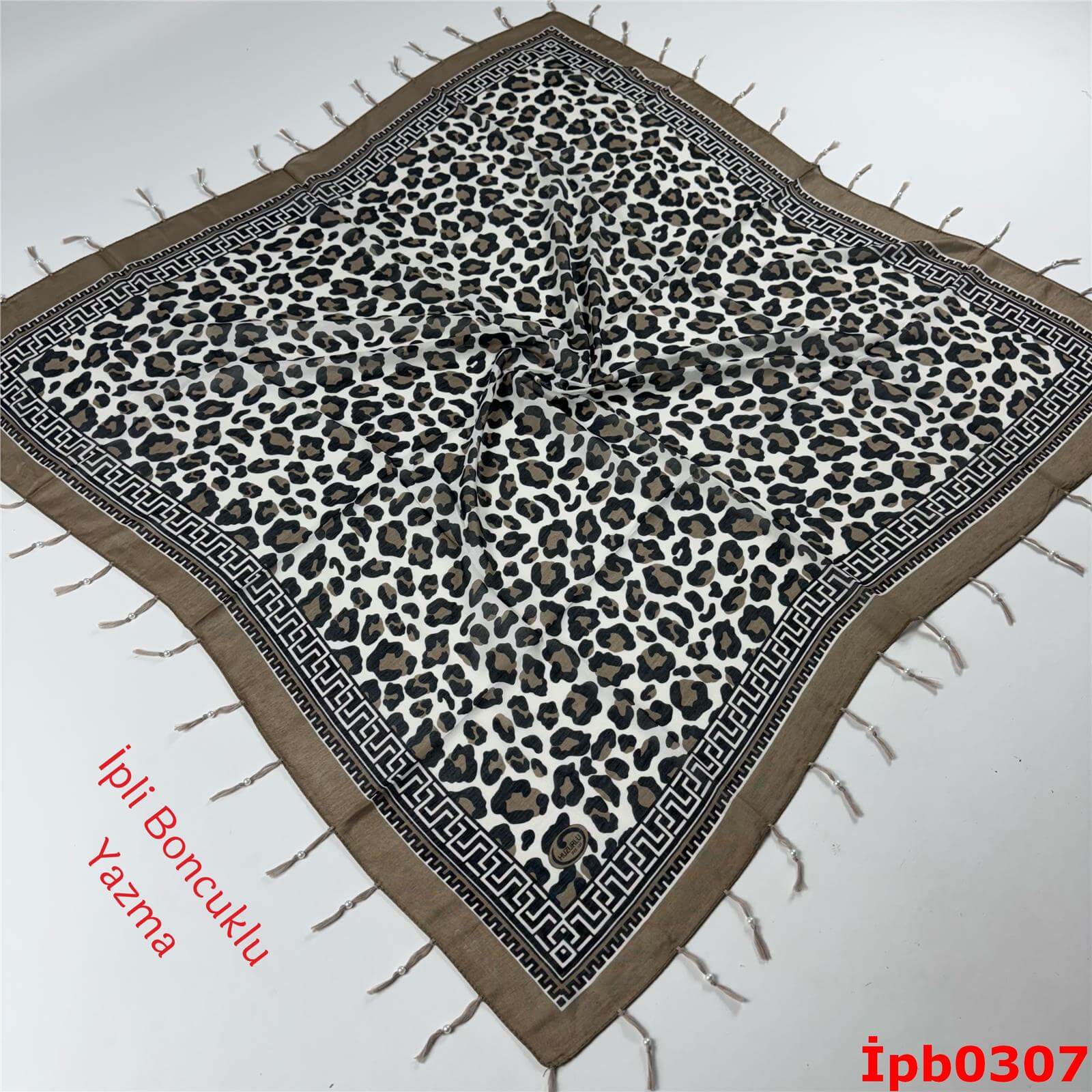 L-161 İpli Boncuklu Yazma