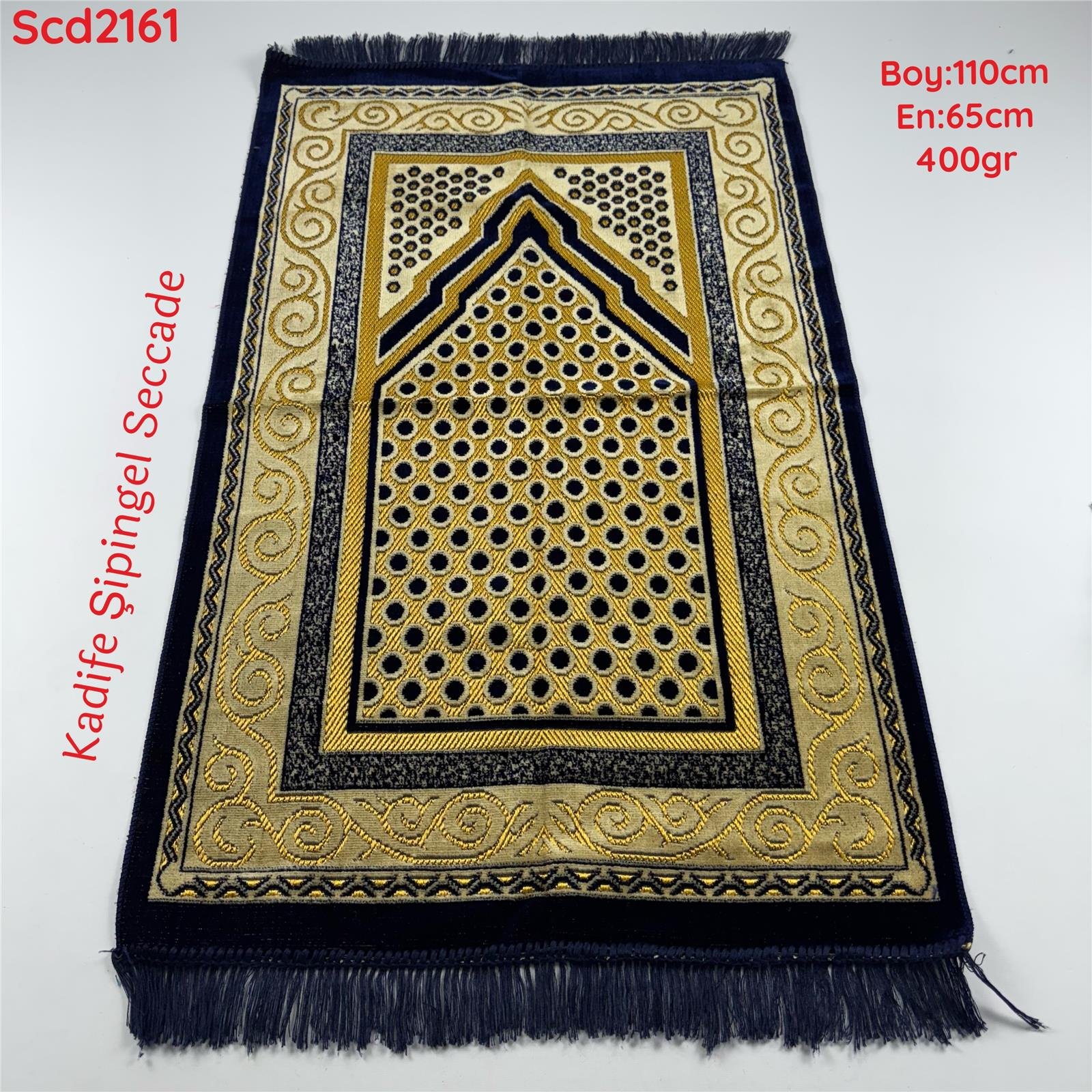 ZV-364 Kadife Şpingel Seccade