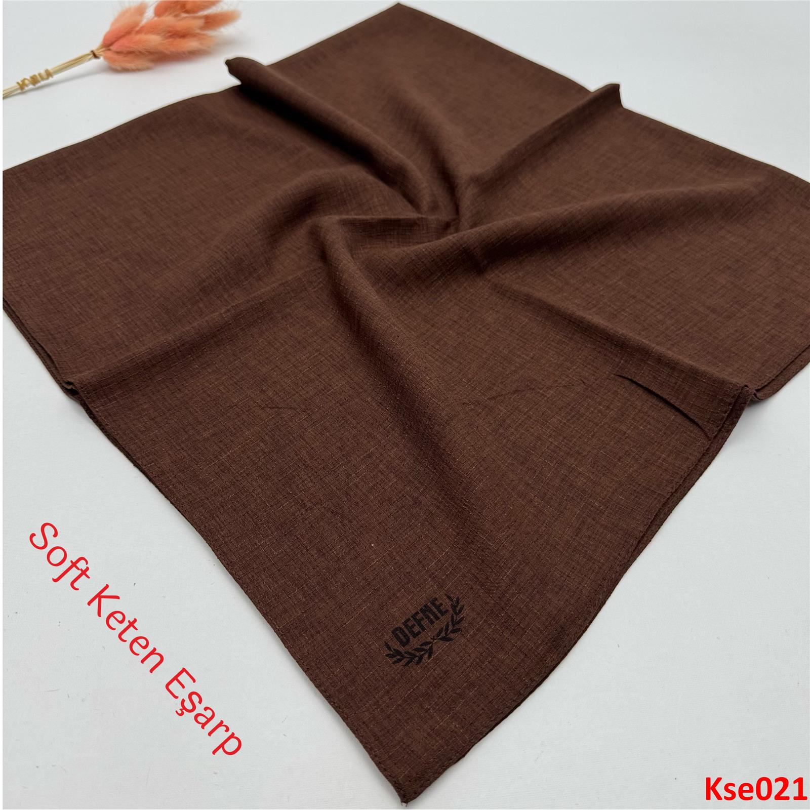 J-187 Soft Keten Eşarp