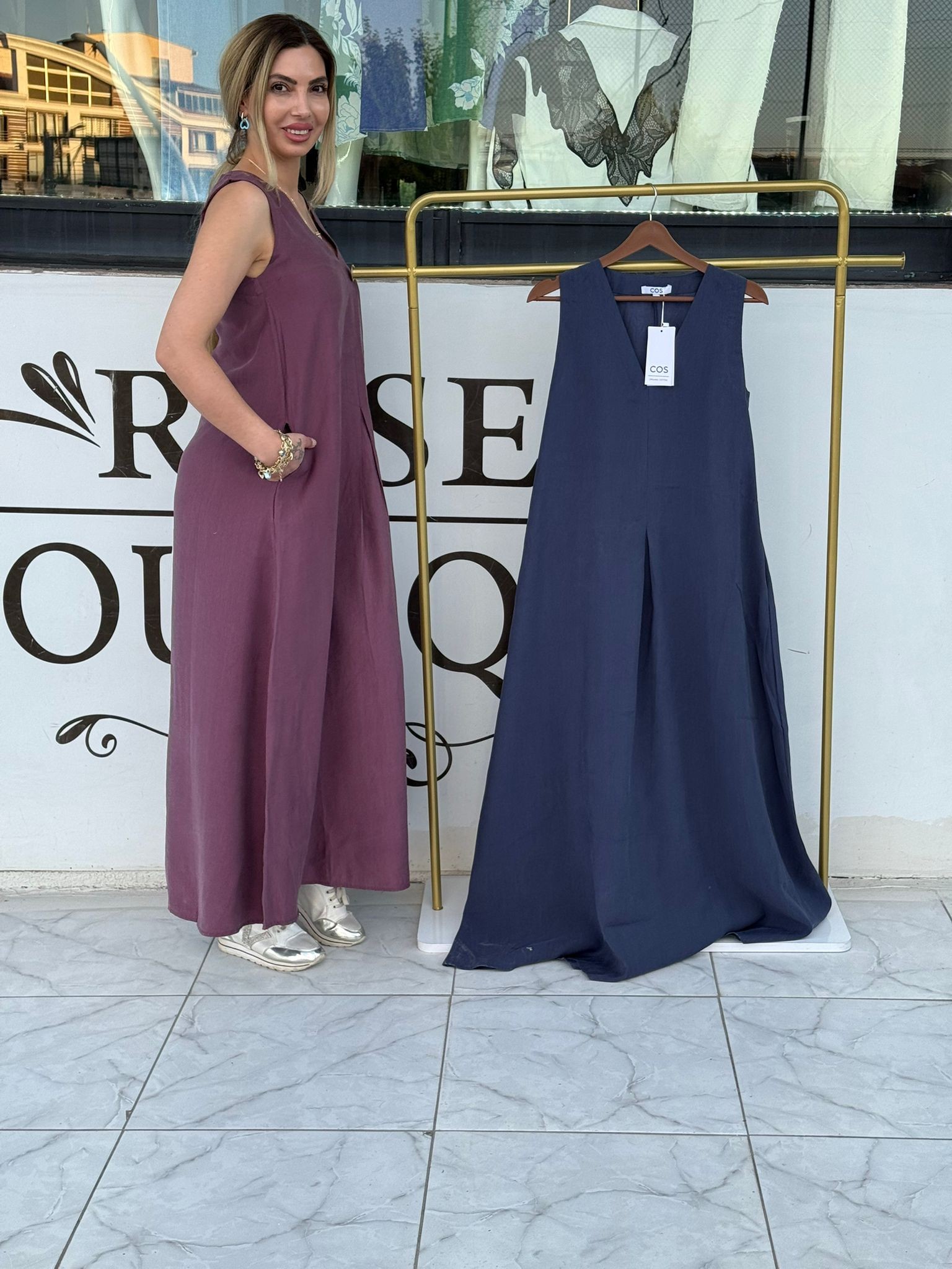 %100 COTTON ORİJİNAL MARKA ELBİSE