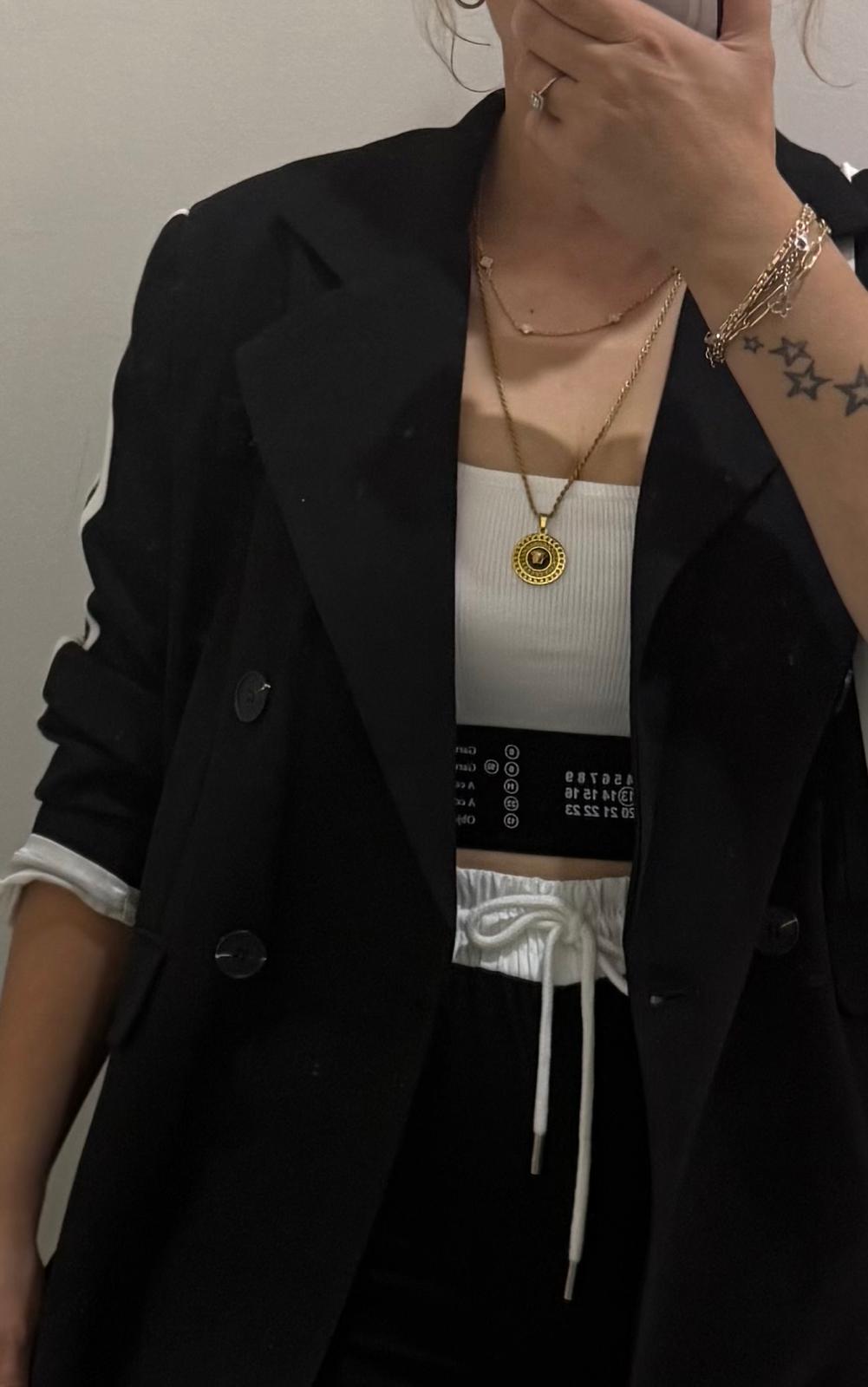 SIRT DETAY ASTARLI SALAŞ BLAZER