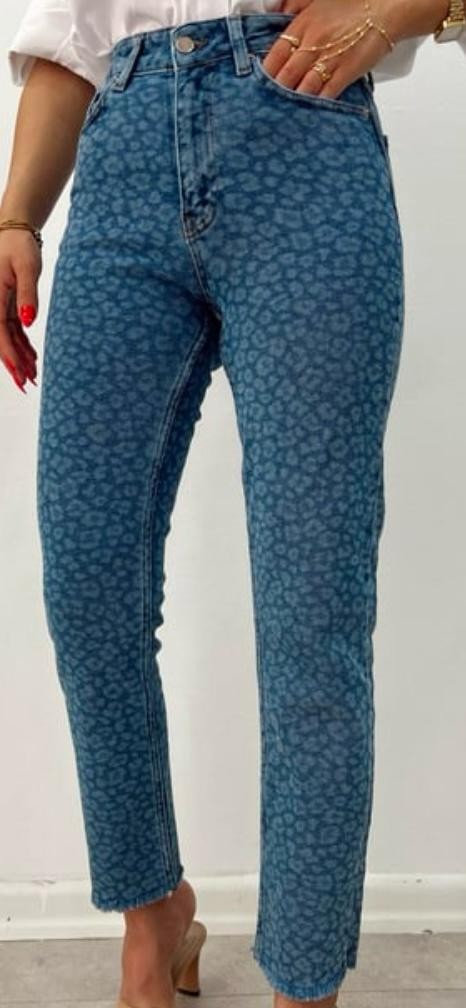 LEOPAR DESEN JEAN