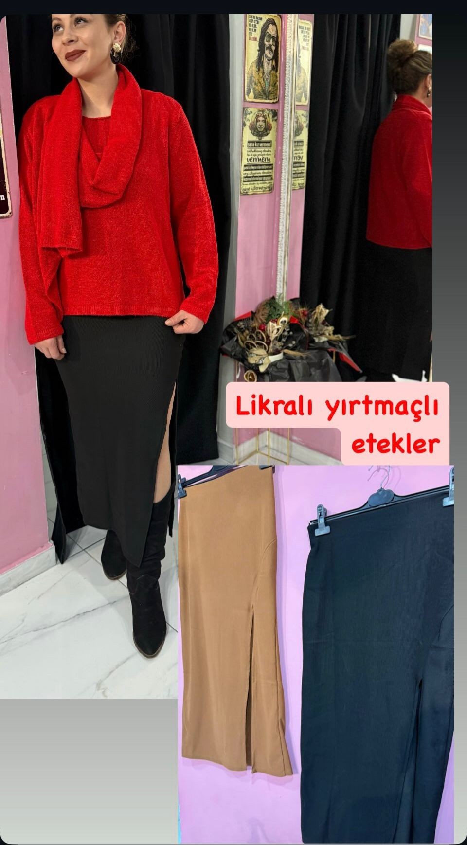 YIRTMAÇLI ETEK