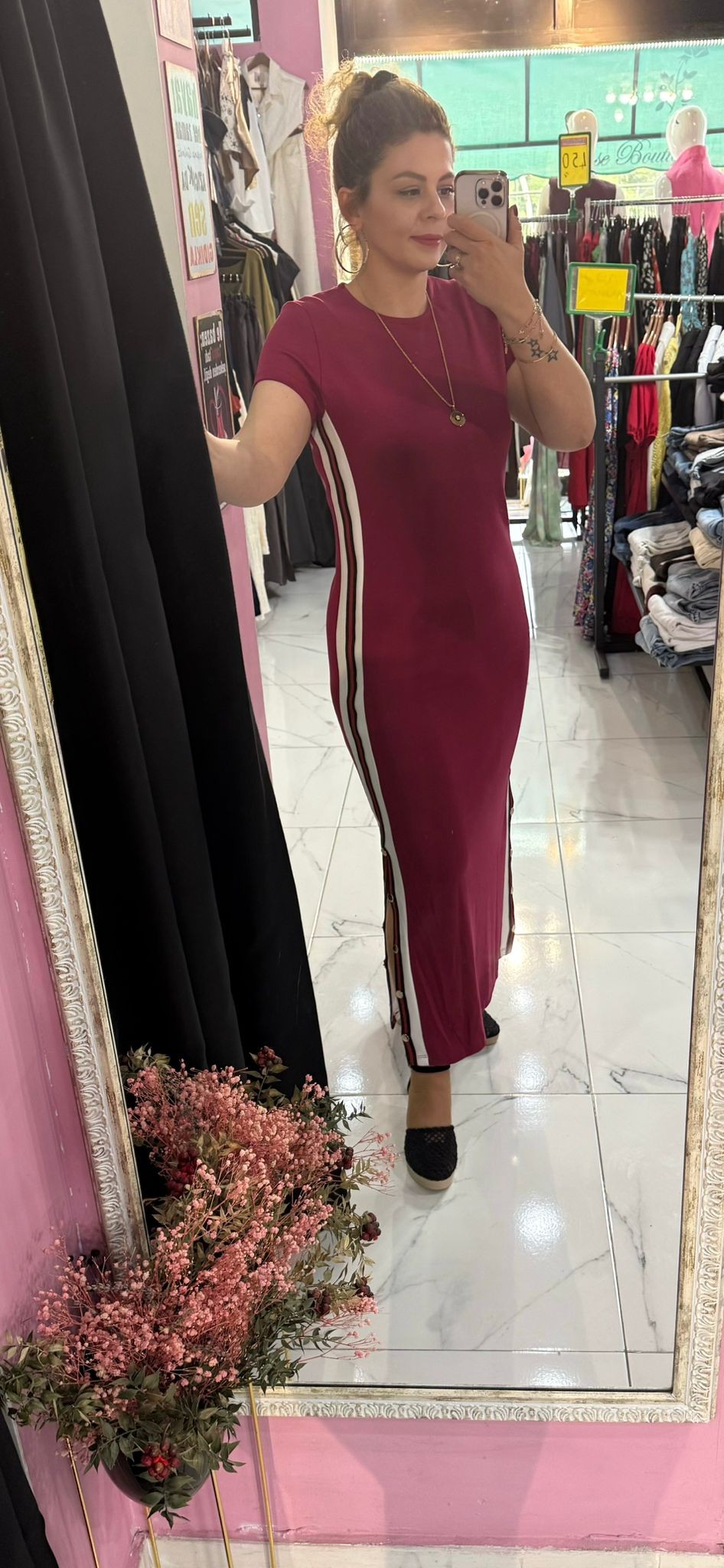 MODAL KUMAŞ LİKRALI ELBİSE