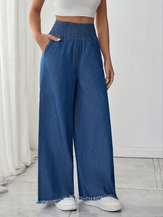 Püskül Paça Pantolon