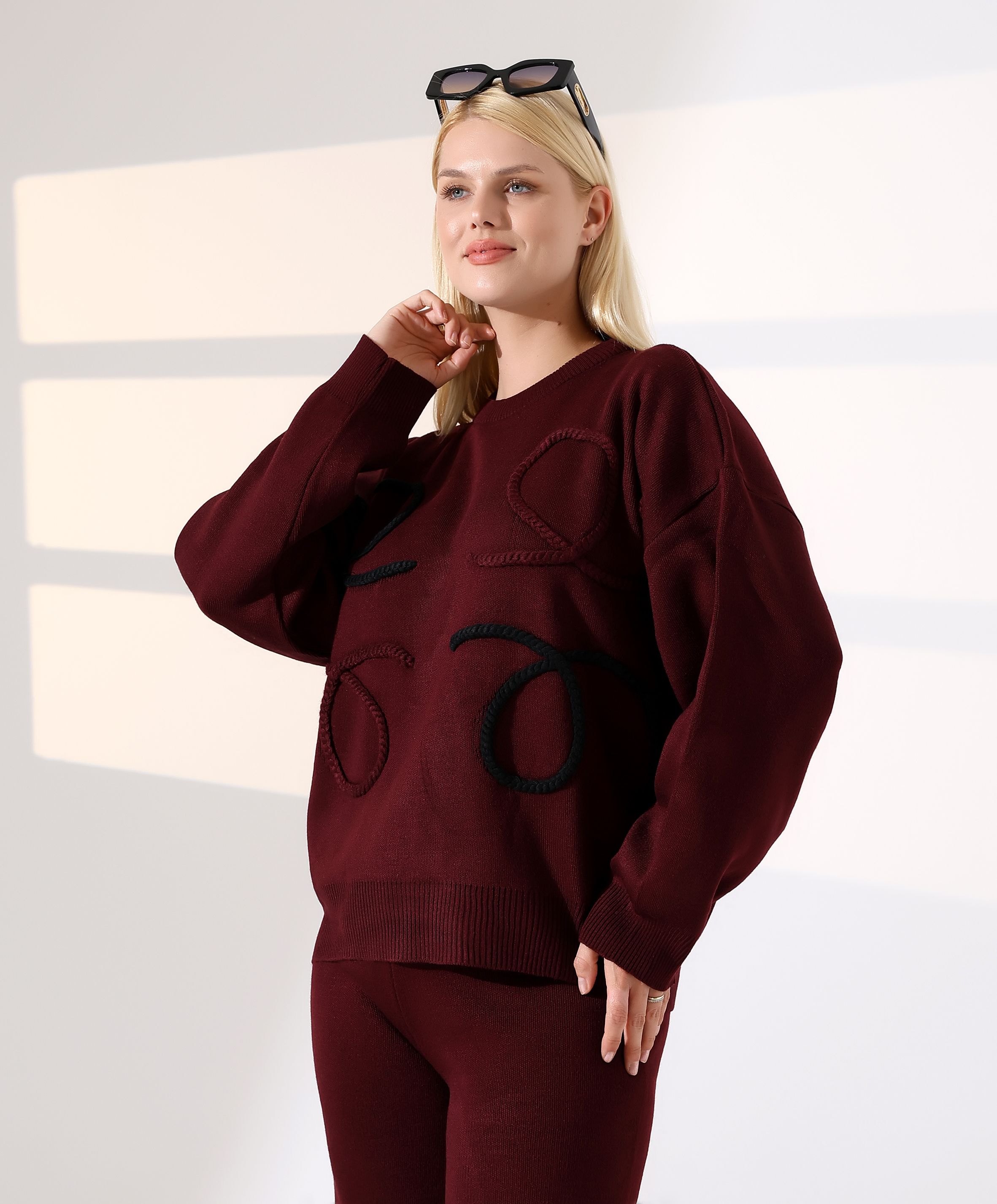 Günlük Stil  Triko Takım