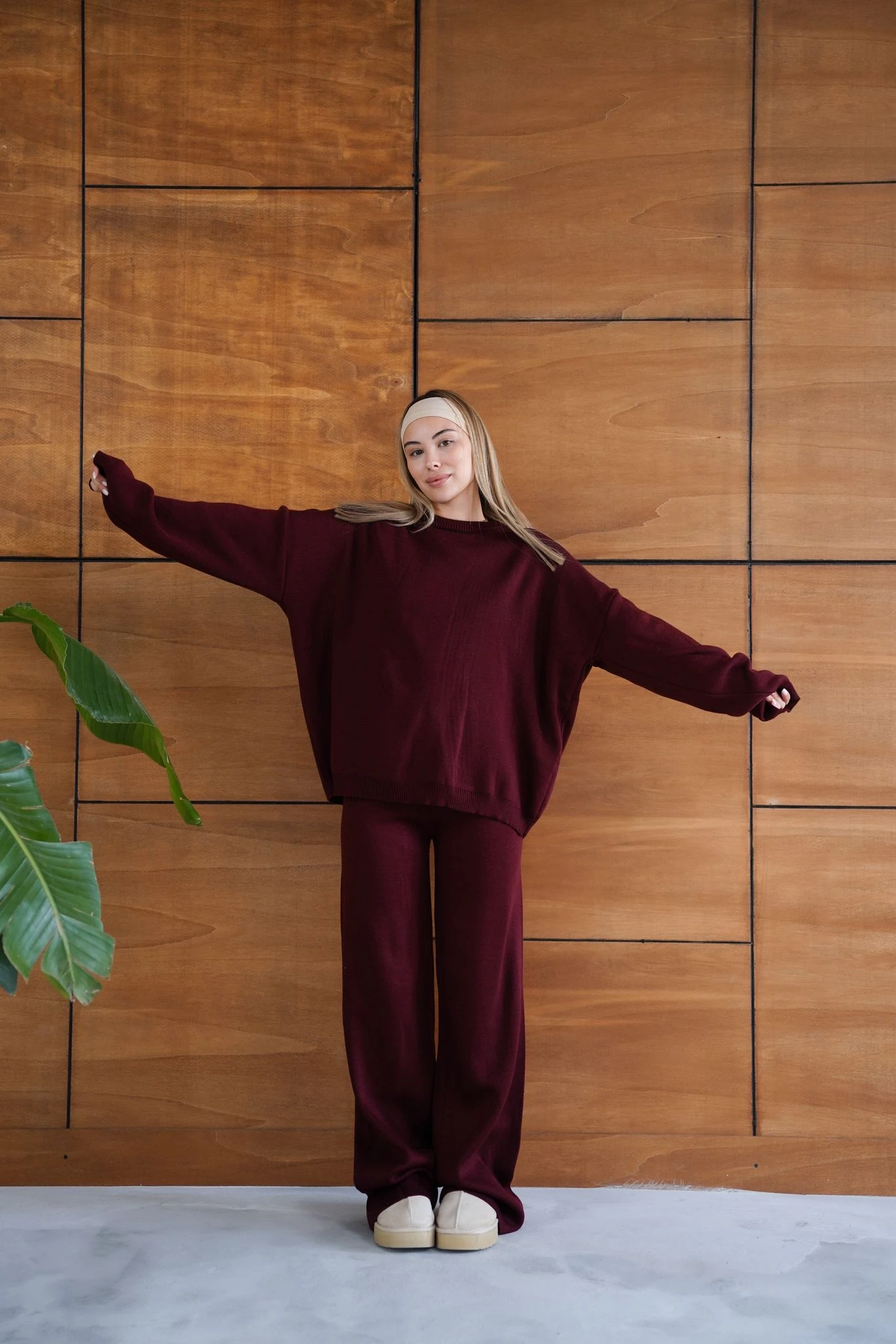 Gündelik Rahatlık Triko Takım