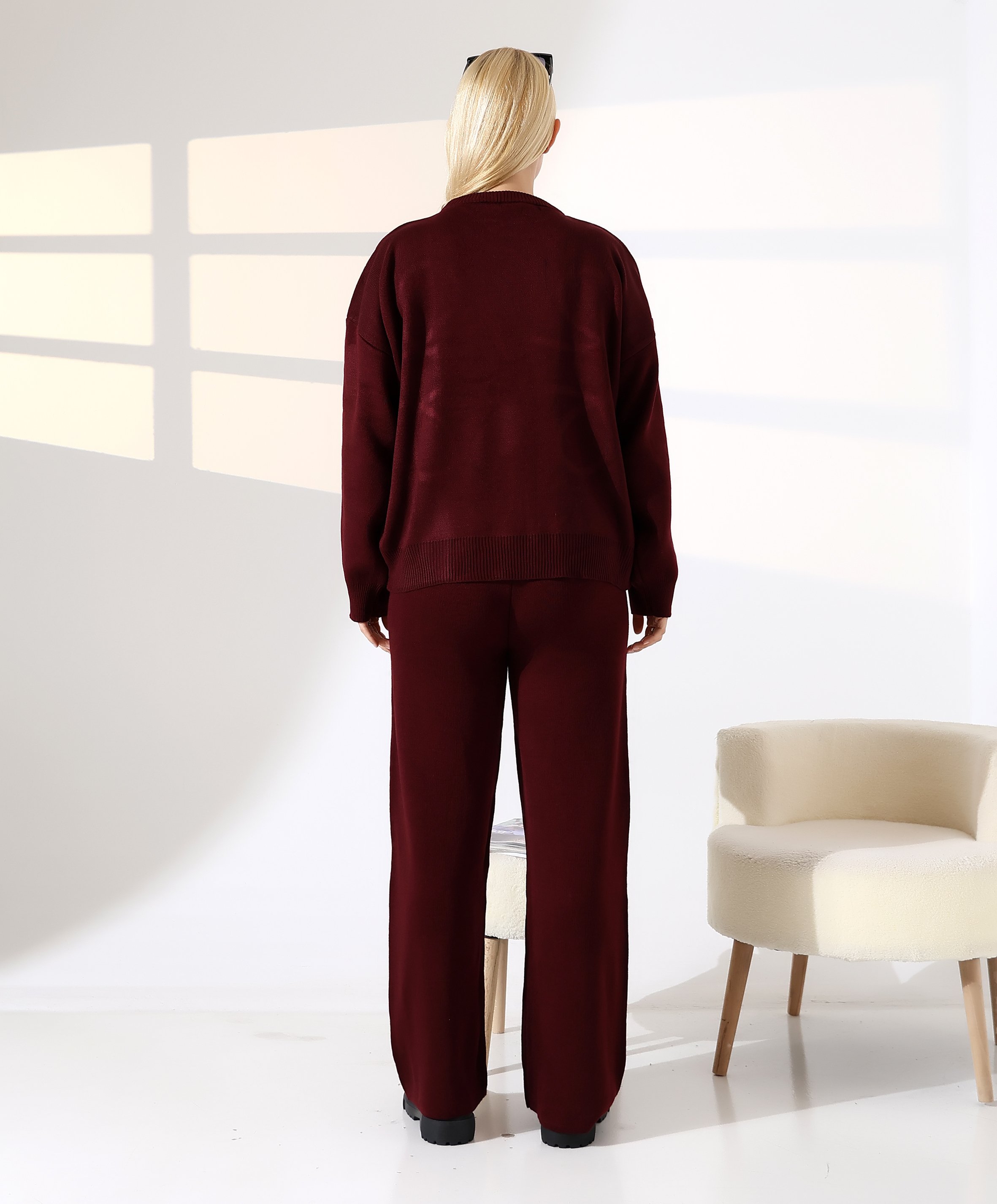 Günlük Stil  Triko Takım