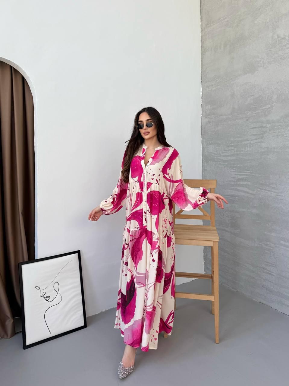 Pembe - Beyaz