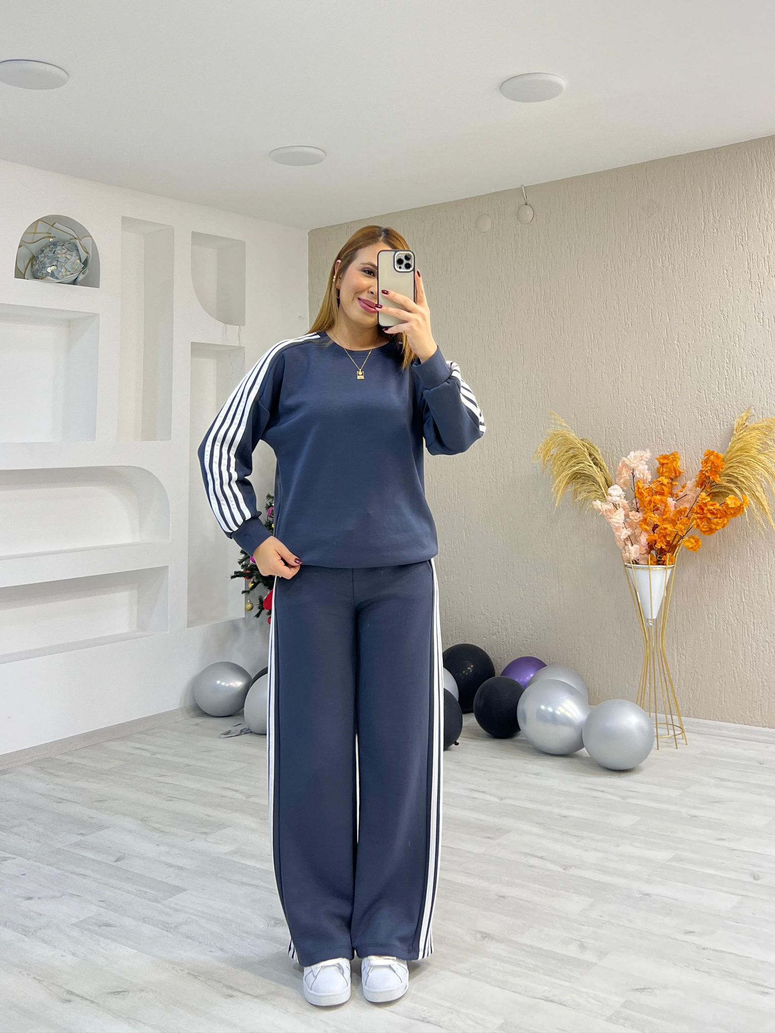 369 ŞERİT DETAYLI MODAL TAKIM