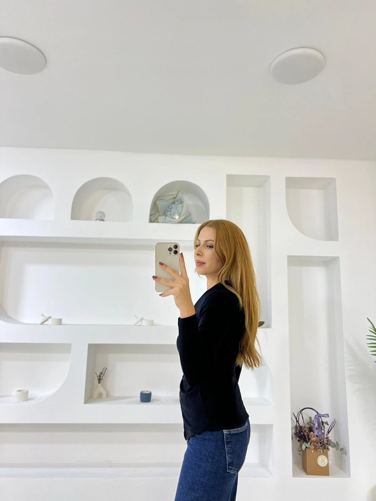 567 BUZİ TOKA DETAYLI MODAL BLUZ