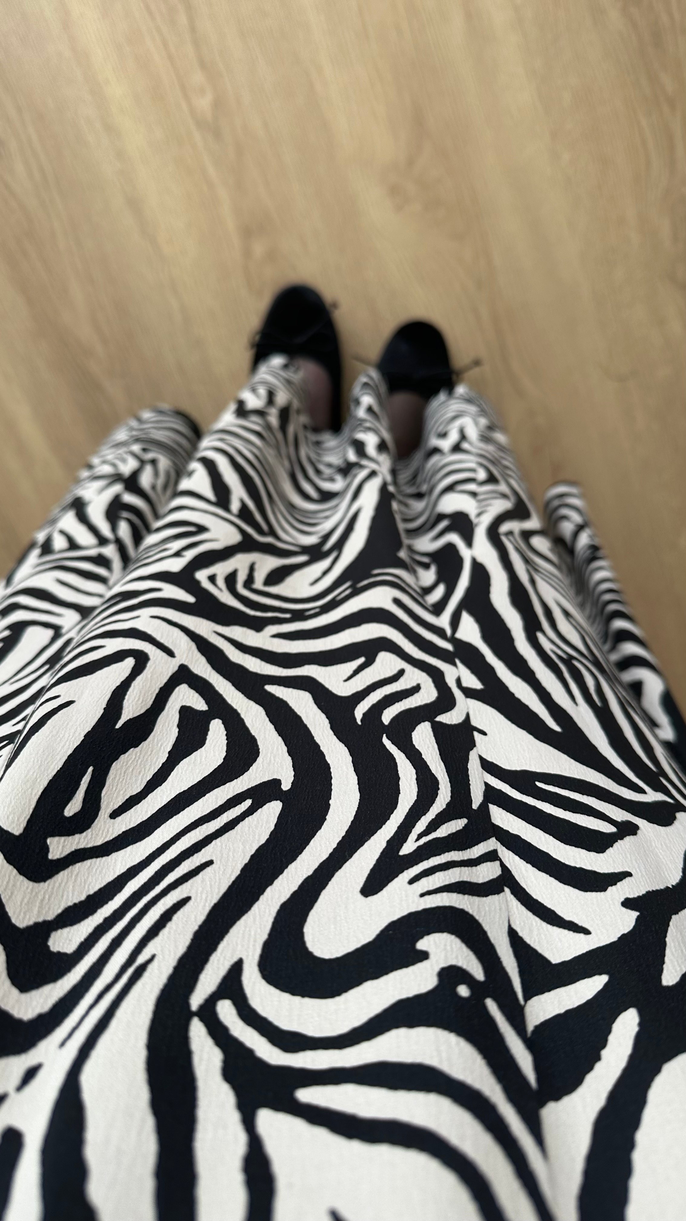 ZEBRA SATEN BALIK ETEK