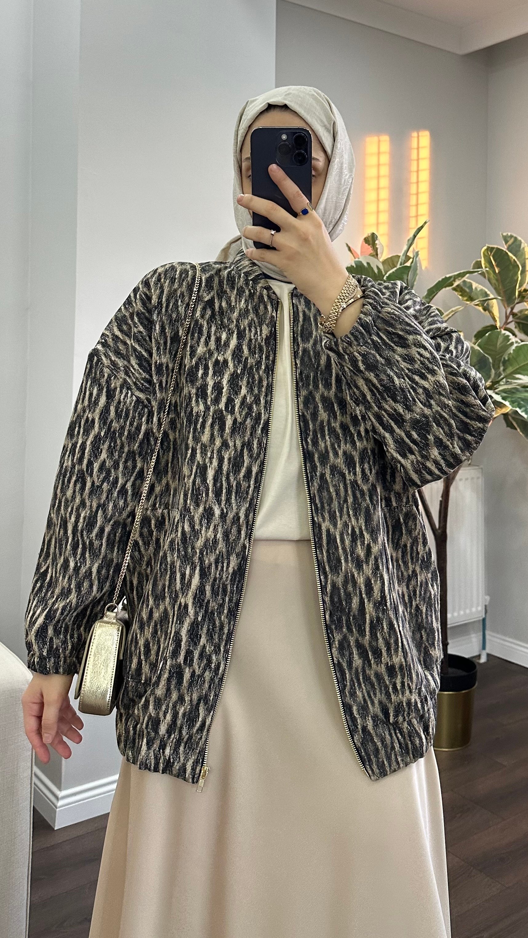 TASARIM LEOPAR CEKET