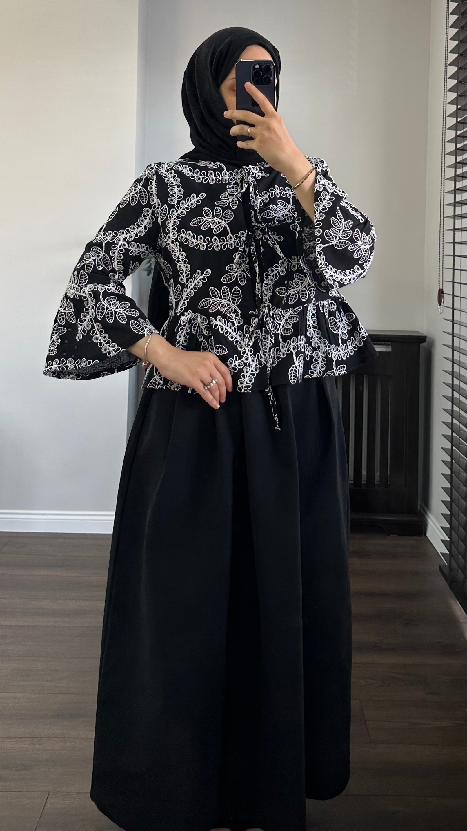 NAKIŞ İŞLEMELİ KİMONO image