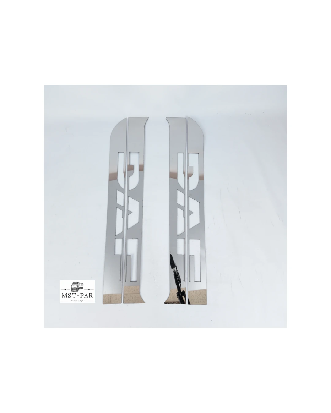 KAPI DİREK YAZISI NİKELAJ DAF CF