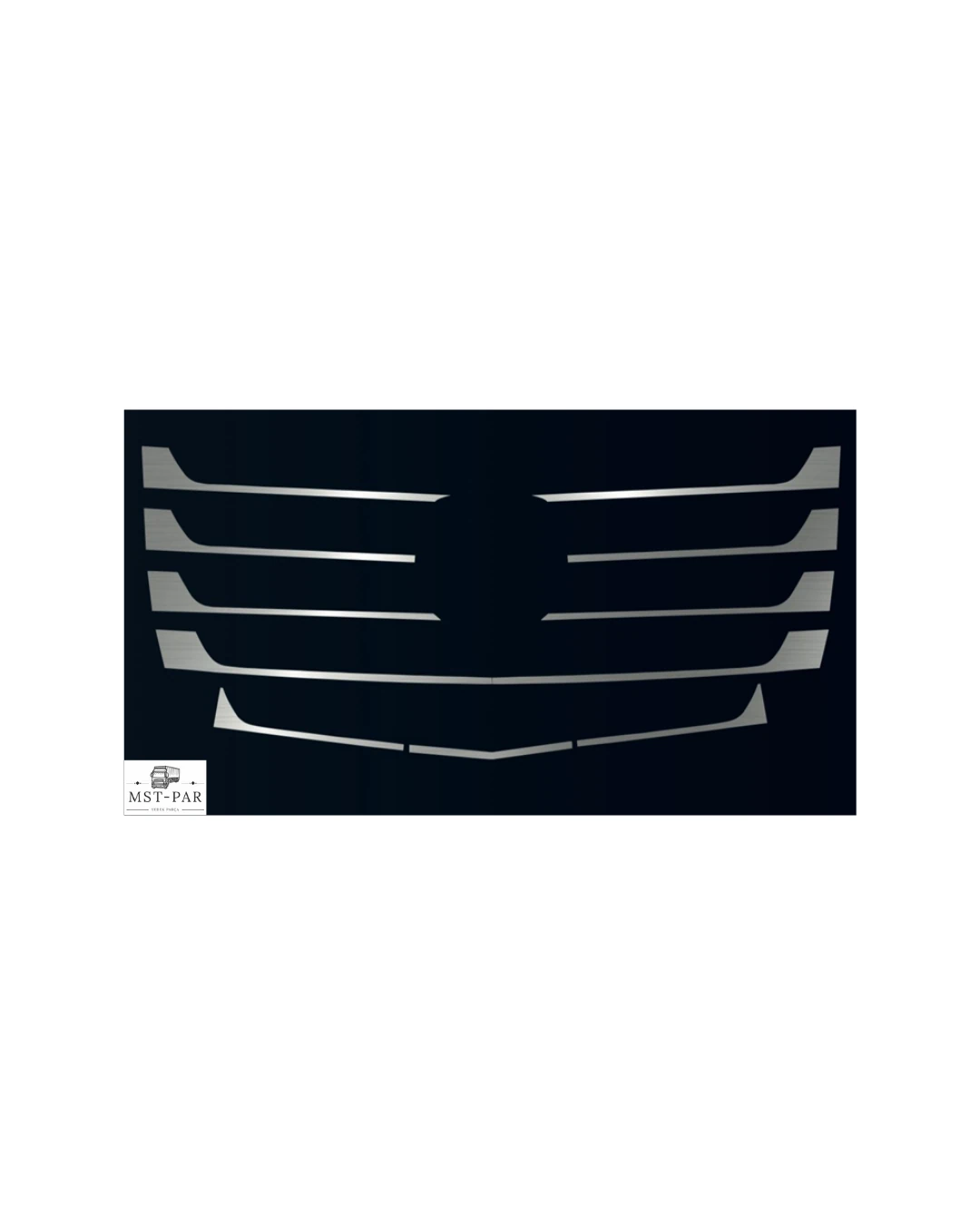 PANJUR NİKELAJI ACTROS MP4 MEGA 1845-1848-1851 MEGA (11 PARÇA)