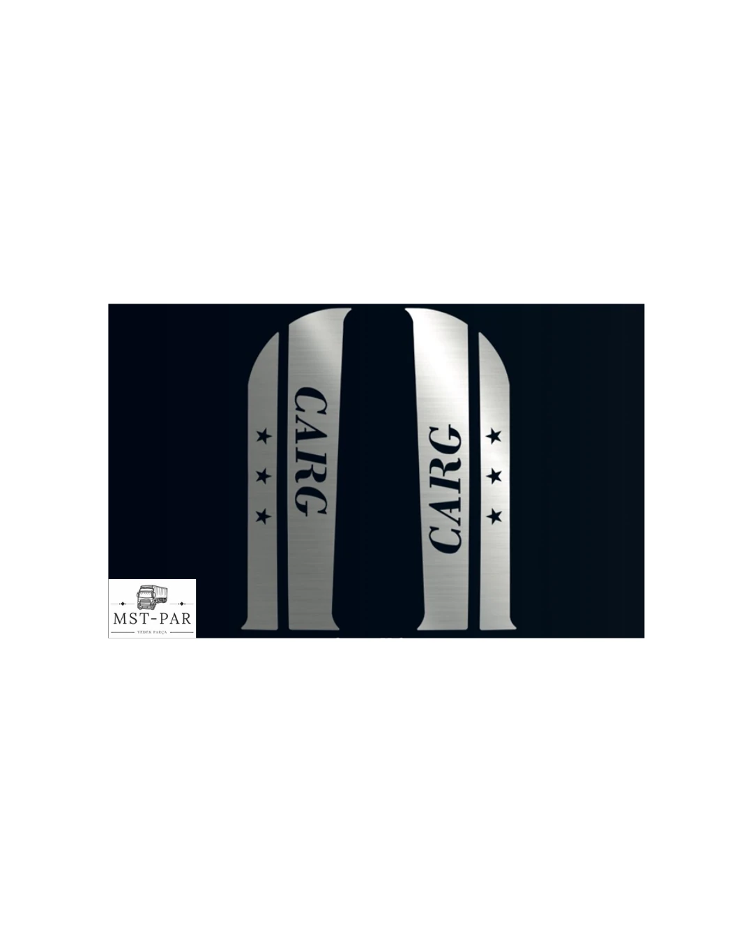 KAPI DİREK YAZISI NİKELAJ CARGO 