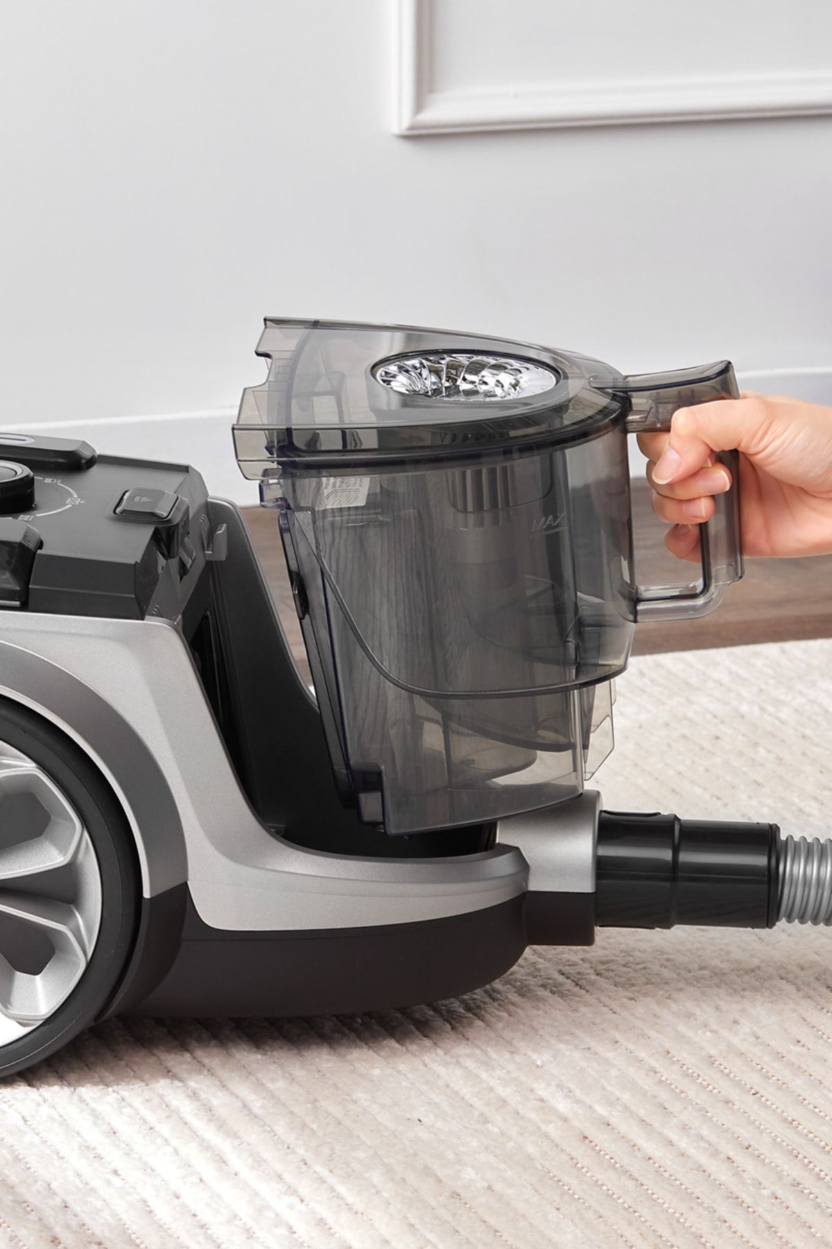 Yeni Nesil Vantuz High Force F2 Silver Elektrikli Süpürge