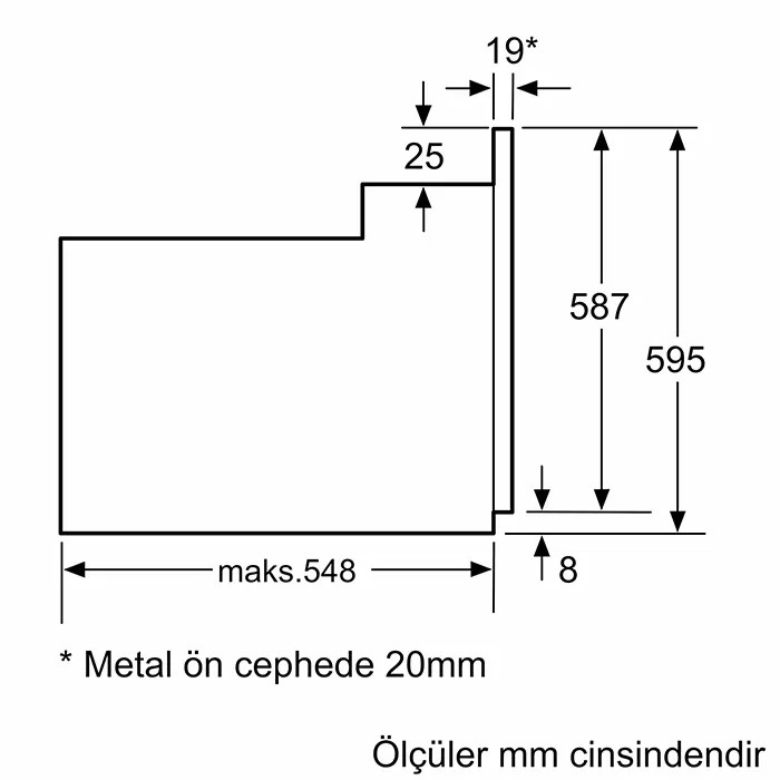 Siemens HB012FBB1T Siyah Ankastre Fırın