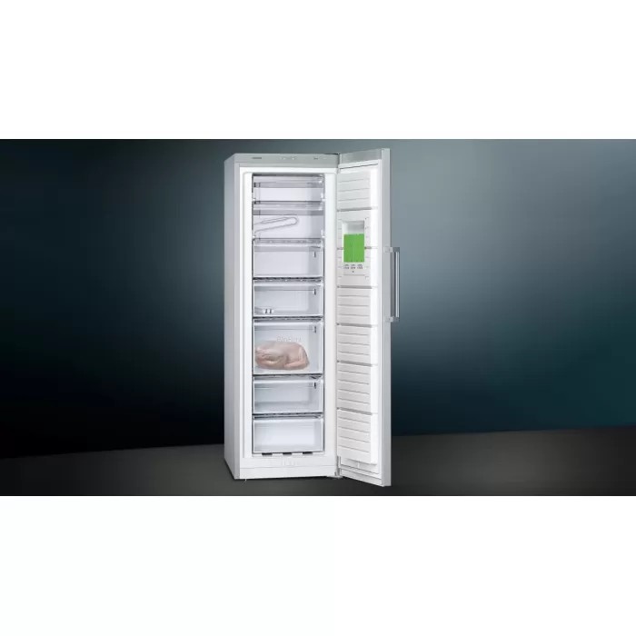 Siemens GS33VVIE0N 7 Çekmeceli Inox Derin Dondurucu