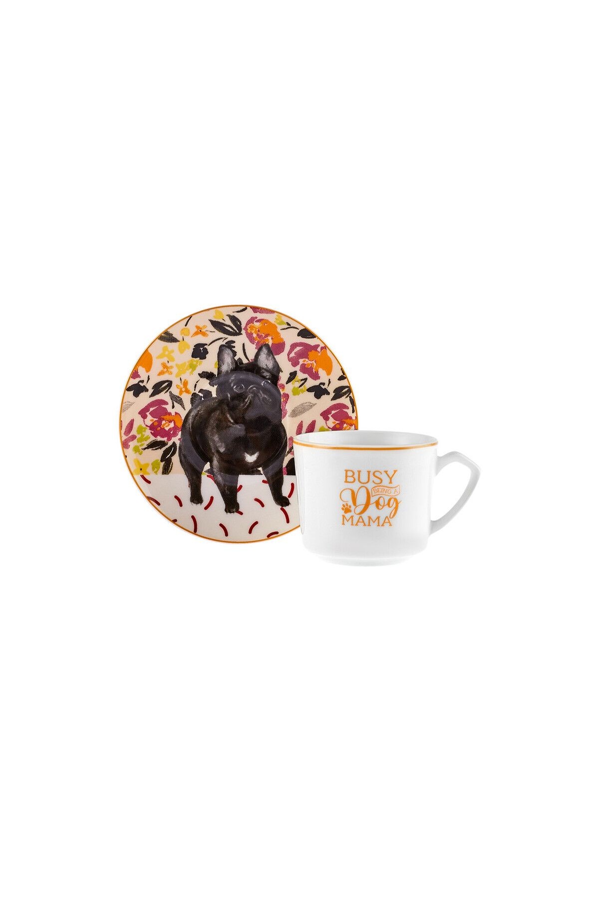 Perro 6 Kişilik Kahve Fincan Takımı 80 ml