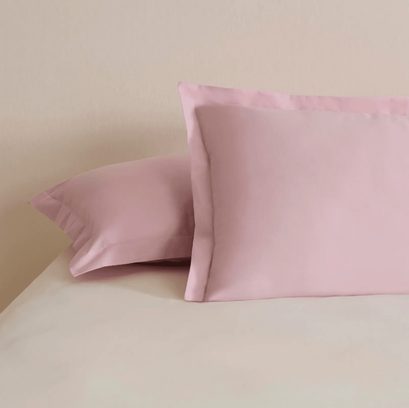 Karaca Home Basic Volanlı 2'li Yastık Kılıfı Pudra 50X70 Cm